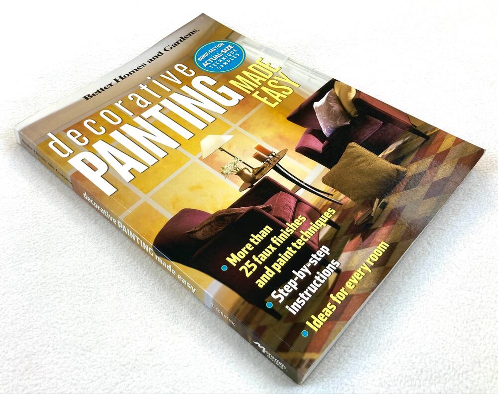 Decorative Painting Made Easy Better Homes Gardens Craft Book ISBN 0696217236